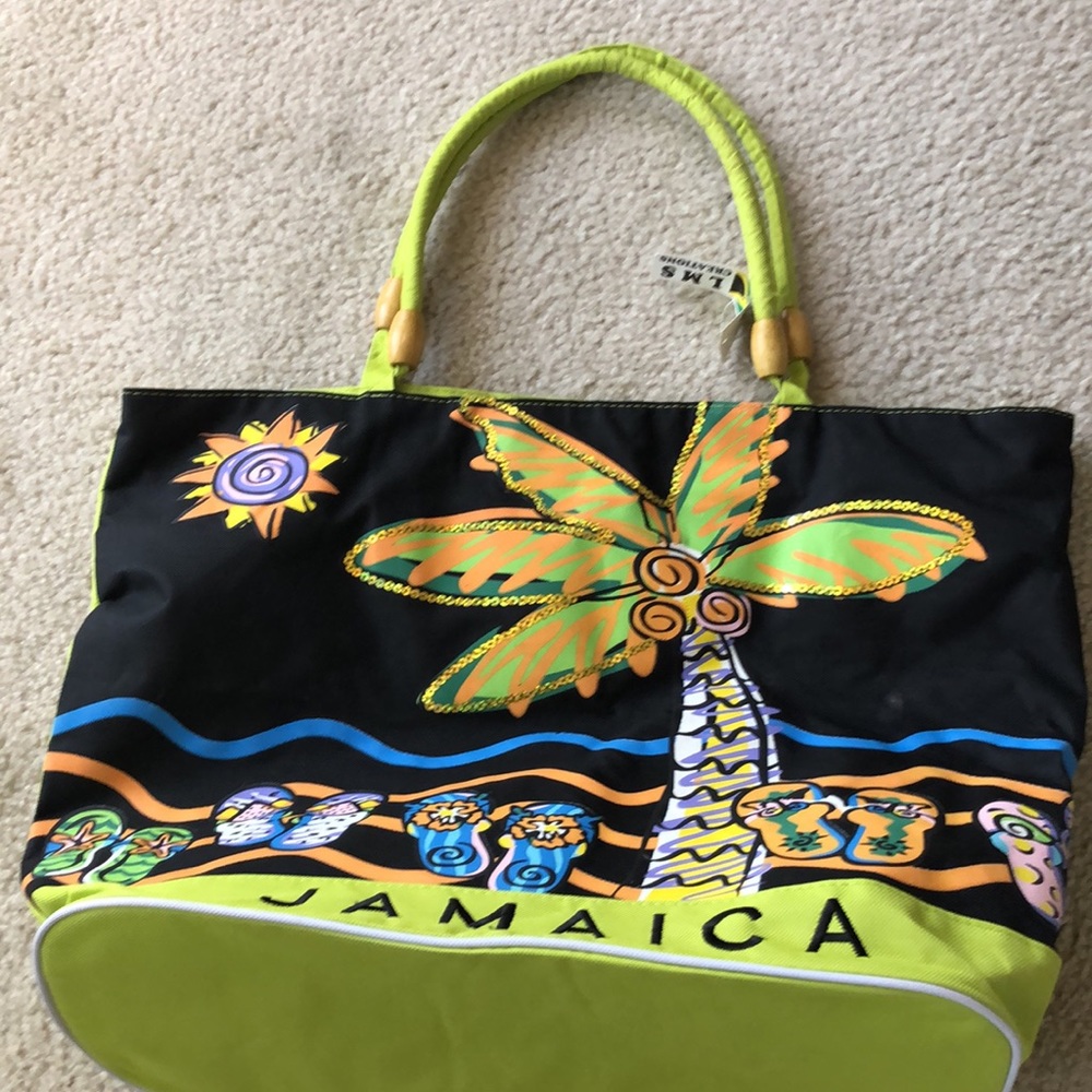 Souvenir tote bag from Jamaica